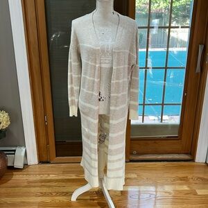 Long cardigan sweater size small